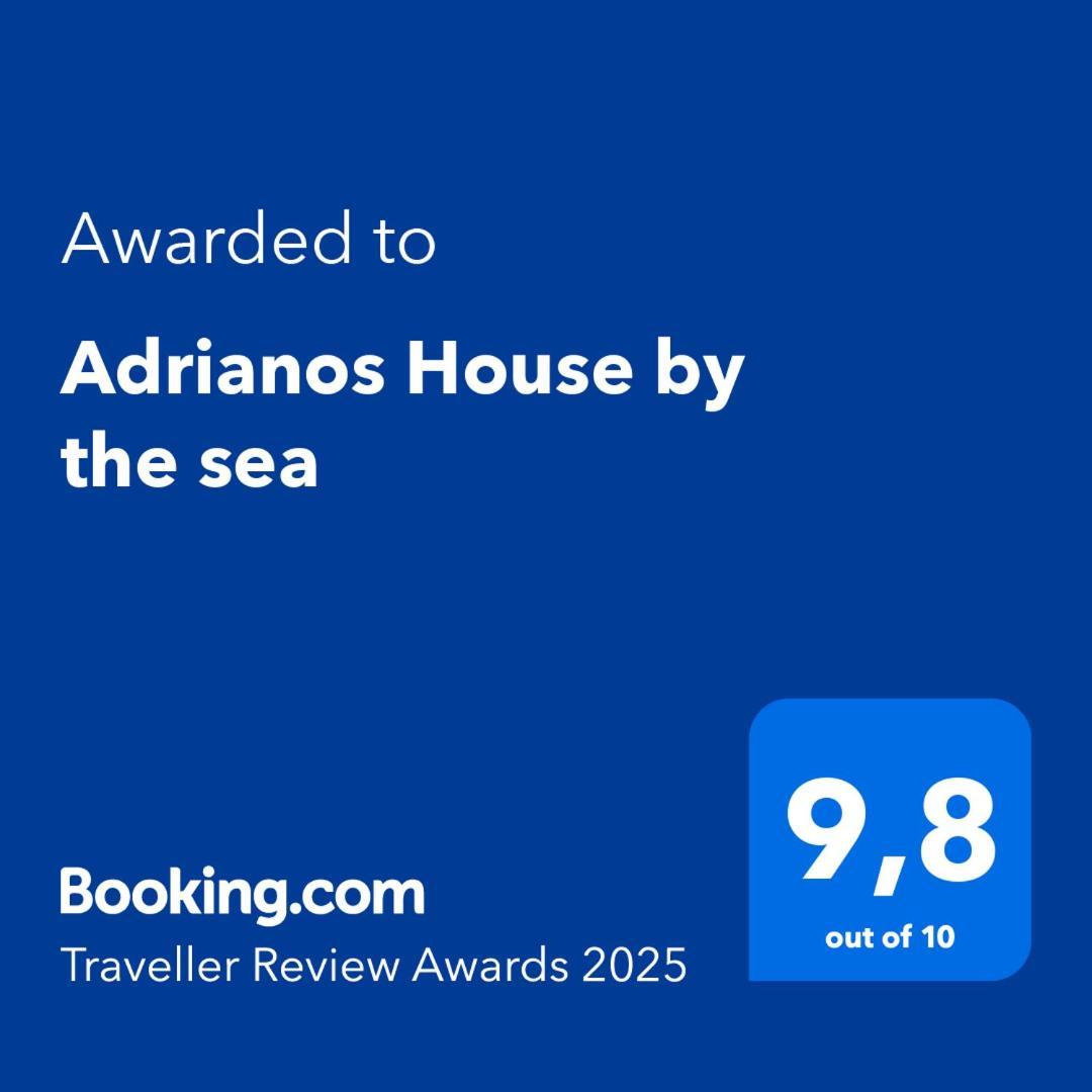 Apartmán Adrianos House By The Sea Nea Iraklitsa Exteriér fotografie